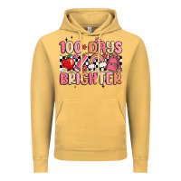 Vintage Mustard 100 days brighter Vintage Hoodie - MaliasSmallBusiness