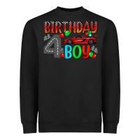 Black birthday boy 4 Heavyweight Sweatshirt - BundleAndBundleShop