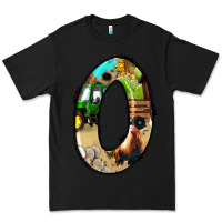 Black farm life alphabet numbers 0 Premium Tee - BundleAndBundleShop