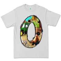 Dove Grey farm life alphabet numbers 0 Premium Tee - BundleAndBundleShop