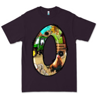 Plum farm life alphabet numbers 0 Premium Tee - BundleAndBundleShop