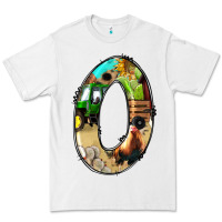 White farm life alphabet numbers 0 Premium Tee - BundleAndBundleShop