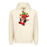 Sandshell cute christmas girl gnome Premium Hoodie - CowGirlArtShop