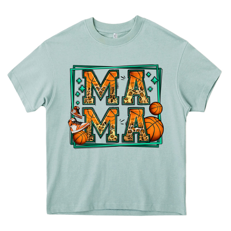Basketball Mama Heavy Core Tee by Jasminsmagicworld | Teevron