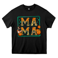 Black basketball mama Heavy Core Tee - Jasminsmagicworld