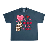 Midnight Navy i m a sucker for you Urban Heavy Tee - MaliasSmallBusiness