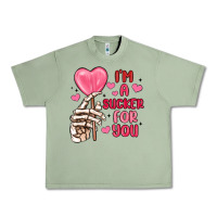 Oil Green i m a sucker for you Urban Heavy Tee - MaliasSmallBusiness