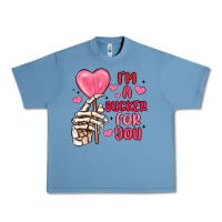 Pebble Blue i m a sucker for you Urban Heavy Tee - MaliasSmallBusiness