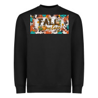 Black fall in love license plate Heavyweight Sweatshirt - BundleAndBundleShop