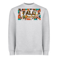 Heather Grey fall in love license plate Heavyweight Sweatshirt - BundleAndBundleShop