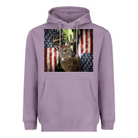 Lavender usa deer hunting woods Heavyweight Hoodie - CowGirlArtShop