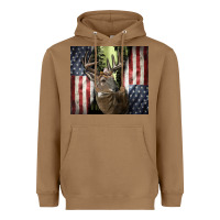 Toasted Coconut usa deer hunting woods Heavyweight Hoodie - CowGirlArtShop
