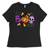 Black Boo halloween Ladies Tee - Artiststas