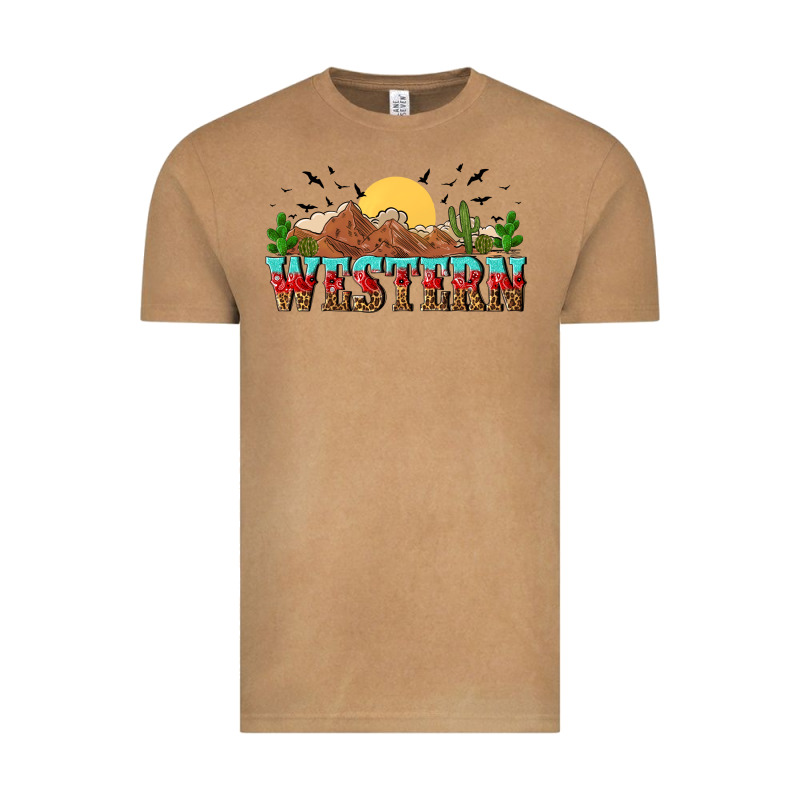 Western Vintage Tee by NancyCooperArtShop | Teevron