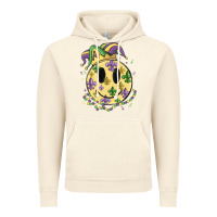 Vintage Artic smiley face mardi gras Vintage Hoodie - MaliasSmallBusiness