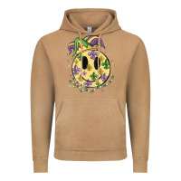 Vintage Camel smiley face mardi gras Vintage Hoodie - MaliasSmallBusiness