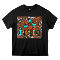Black thankful turkey png Heavy Core Tee - JahusDesignShop