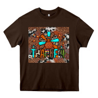 Chocolate Brown thankful turkey png Heavy Core Tee - JahusDesignShop