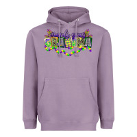 Lavender mardi gras grandma Heavyweight Hoodie - CowGirlArtShop
