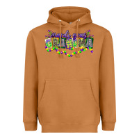 Meerkat mardi gras grandma Heavyweight Hoodie - CowGirlArtShop