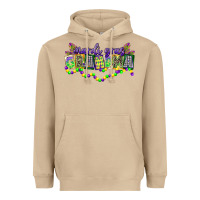 Mushroom mardi gras grandma Heavyweight Hoodie - CowGirlArtShop
