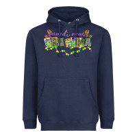 Navy mardi gras grandma Heavyweight Hoodie - CowGirlArtShop