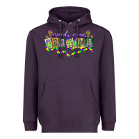 Plum mardi gras grandma Heavyweight Hoodie - CowGirlArtShop