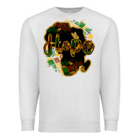 Oatmeal Heather Hope black history Premium Sweatshirt - HowdyJamesFarm
