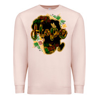 Pale Pink Hope black history Premium Sweatshirt - HowdyJamesFarm