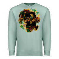 Seafoam Hope black history Premium Sweatshirt - HowdyJamesFarm