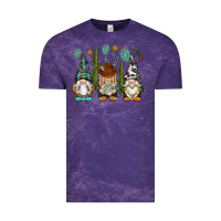 Cloud Purple western gnomies Vintage Tee - NancyCooperArtShop