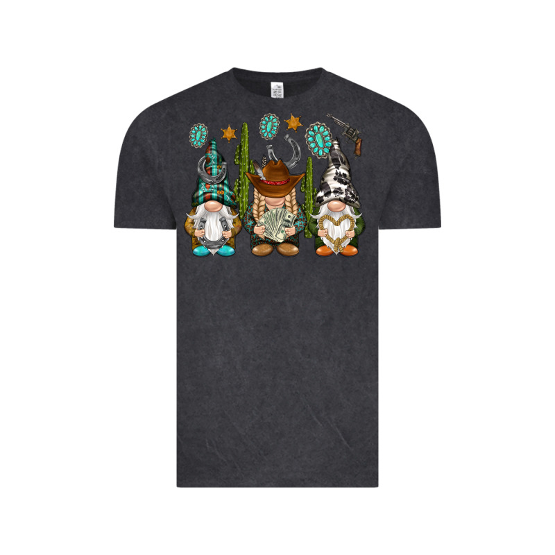 Western Gnomies Vintage Tee by NancyCooperArtShop | Teevron