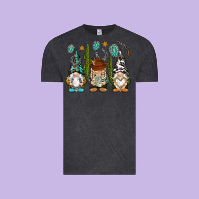 Western Gnomies Vintage Tee Designed By Nancycooperartshop