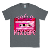 Charcoal Heather make a mixtape cassette Classic Tee - NancyCooperArtShop