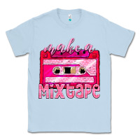 Dusty Blue make a mixtape cassette Classic Tee - NancyCooperArtShop
