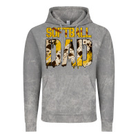 Cloud Rock no background softball dad Vintage Hoodie - Jasminsmagicworld