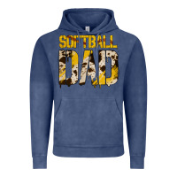 Vintage Denim no background softball dad Vintage Hoodie - Jasminsmagicworld