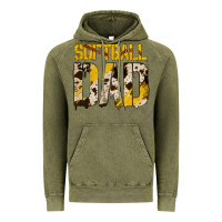 Vintage Olive no background softball dad Vintage Hoodie - Jasminsmagicworld