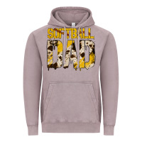 Vintage Zinc no background softball dad Vintage Hoodie - Jasminsmagicworld