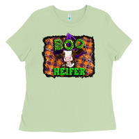 Matcha Boo heifer halloween Ladies Tee - Artiststas