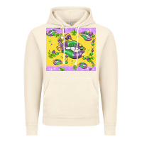 Vintage Artic mardi gras lips Vintage Hoodie - MaliasSmallBusiness