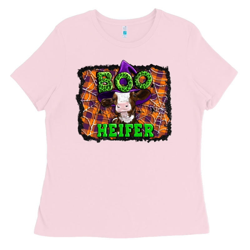 Boo Heifer Halloween Ladies Tee by Artiststas | Teevron
