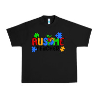 Black ausome teacher Urban Heavy Tee - MaliasSmallBusiness