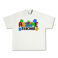 Pistachio ausome teacher Urban Heavy Tee - MaliasSmallBusiness