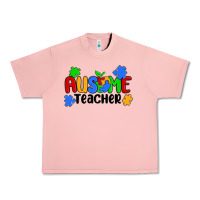 Salmon ausome teacher Urban Heavy Tee - MaliasSmallBusiness