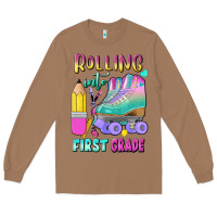 Toasted Coconut rolling into first grade Long Sleeve Tee - BundleAndBundleShop