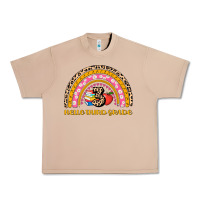 Burro back to school rainbow hello third grade Urban Heavy Tee - AdoDesignShop