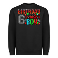 Black birthday boy 6 Heavyweight Sweatshirt - BundleAndBundleShop