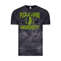 Cloud Black pickle lover university Vintage Tee - MaliasSmallBusiness
