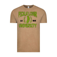 Vintage Coffee pickle lover university Vintage Tee - MaliasSmallBusiness